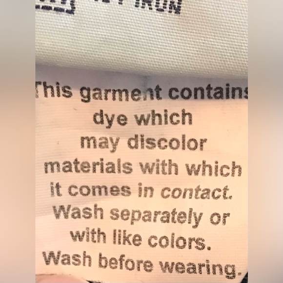 Vintage Union Bay Long Denim Jean Skirt With Slit Junior Size 13 - Picture 5 of 10